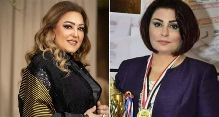 نهال عنبر والإعلامية هالة أبو علم