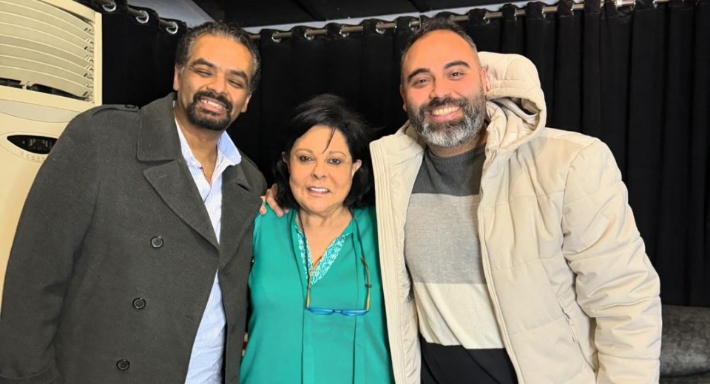 أحمد نادر وإسعاد يونس