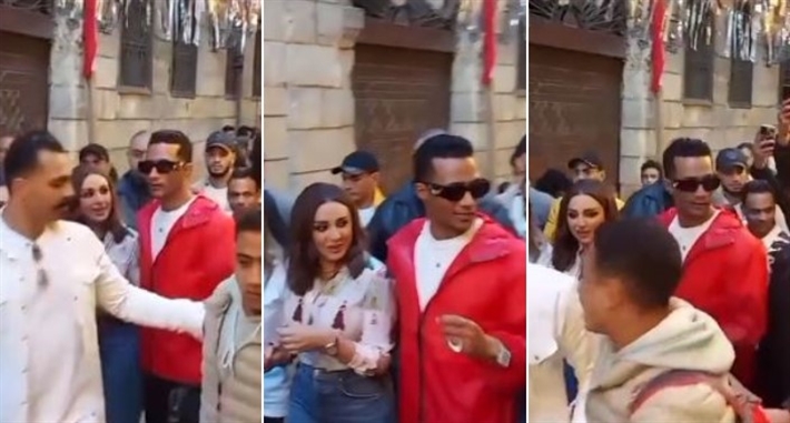 أنغام ومحمد رمضان