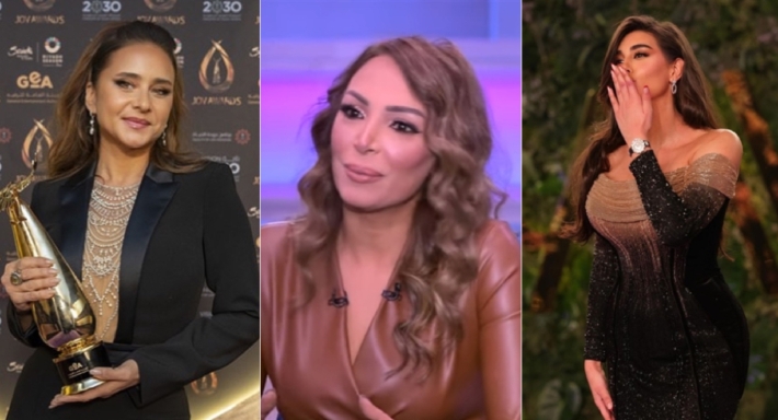 سهام جلال ونيللي كريم وياسمين صبري