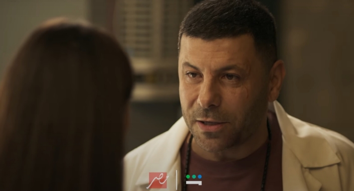 إياد نصار في مشهد من مسلسل صلة رحم