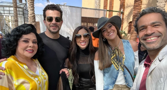 صدقي صخر وميران عبد الورا وشريف سلامة ودينا الشربيني وإسعاد يونس