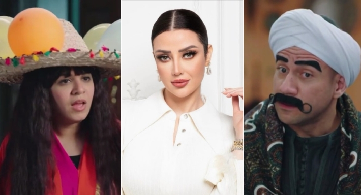 أحمد مكي ورضوى الشربيني ورحمة أحمد