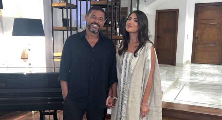 هاني فرحات وخطيبته