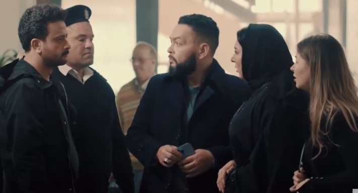 مشهد من الحلقة السابعة من مسلسل بيت الرفاعي