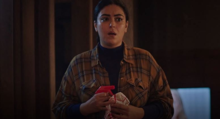 نهى عابدين من مسلسل أشغال شقة