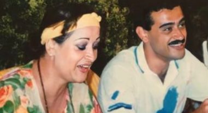 وردة وابنها