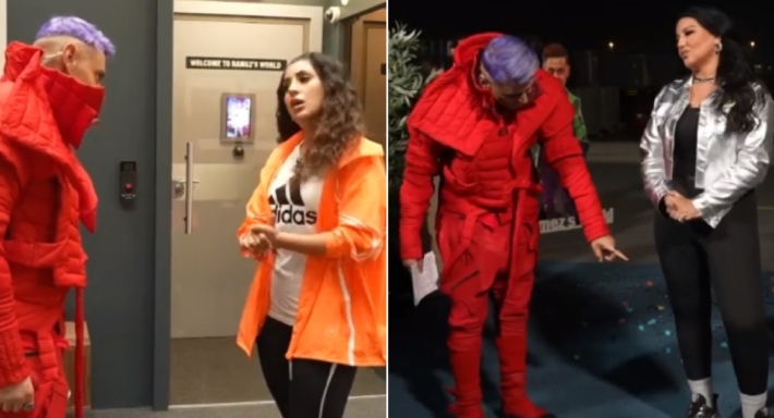 سمية الخشاب وأيتن عامر في رامز جاب من الآخر