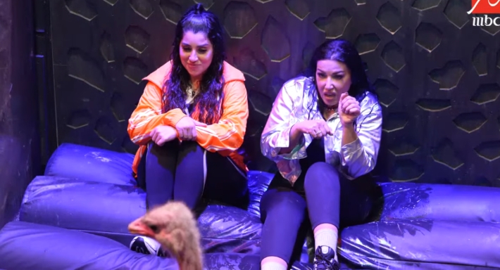 سمية الخشاب وأيتن عامر في رامز جاب من الآخر