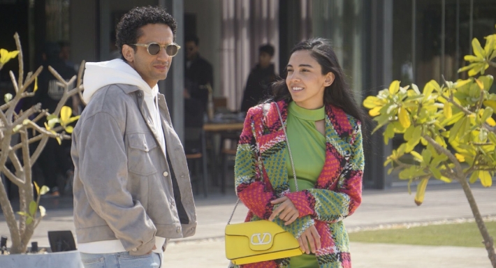 محمد حاتم وسلمى أبو ضيف في كواليس أعلى نسبة مشاهدة