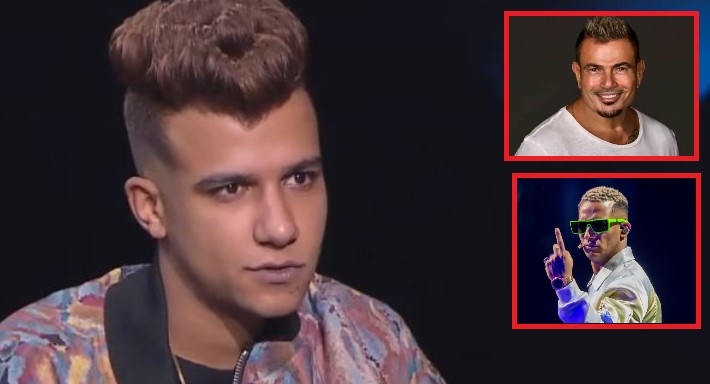 عصام صاصا ومحمد رمضان وعمرو دياب