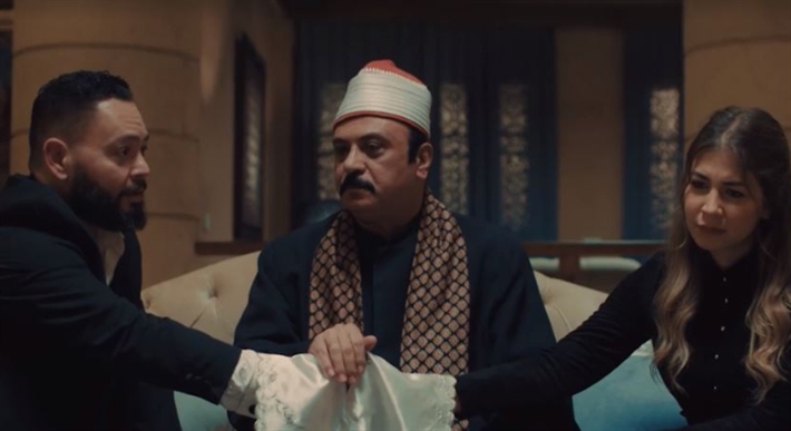 ملك قورة وأحمد رزق