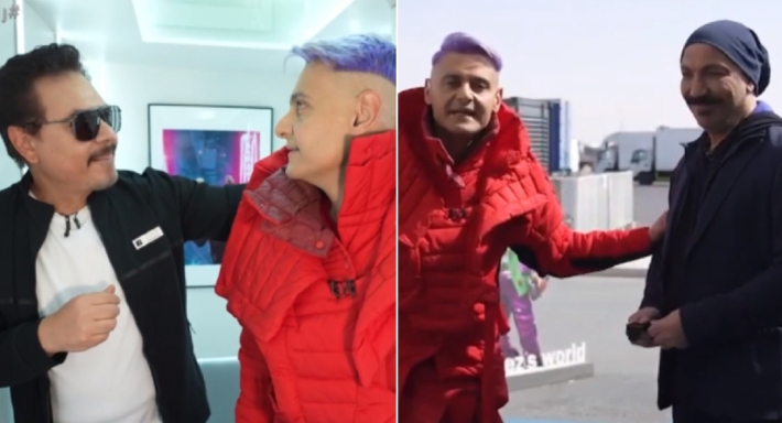 طارق لطفي ومحمد رياض في رامز جاب من الآخر