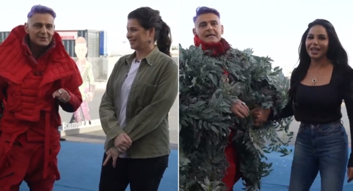 نسرين أمين ويسرا اللوزي في رامز جاب من الآخر