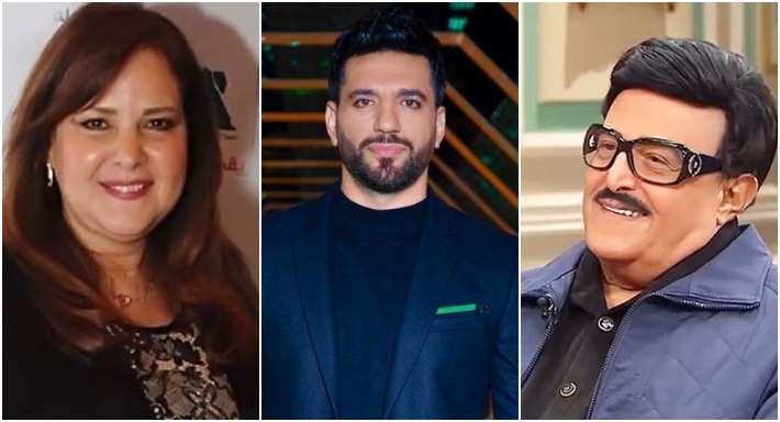 حسن الرداد بين سمير غانم ودلال عبد العزيز