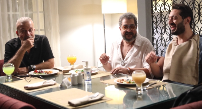 شريف منير وطارق عبد العزيز ويوسف عثمان