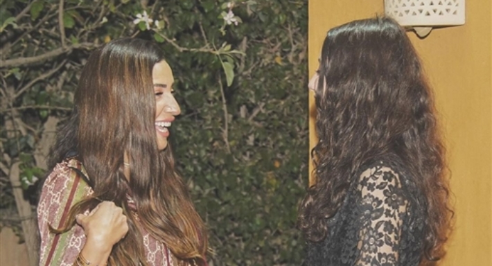 دينا الشربيني ولينا صوفيا