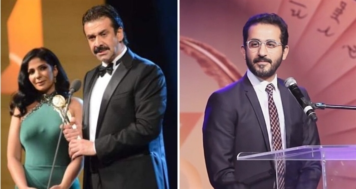 أحمد حلمي وكريم عبد العزيز ومنى زكي