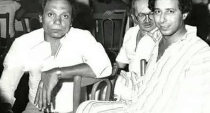 صلاح السعدني وعادل إمام