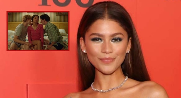 زيندايا تنتقد الأسئلة عن القبلات