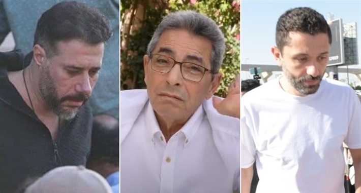 كريم محمود عبد العزيز ومحمود سعد وأحمد السعدني