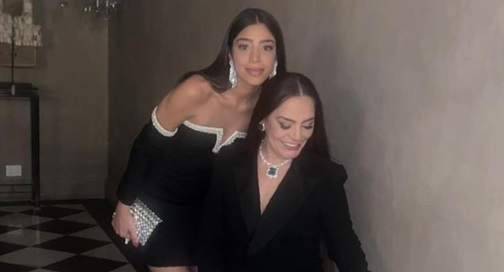 شريهان وابنتها لؤلؤة