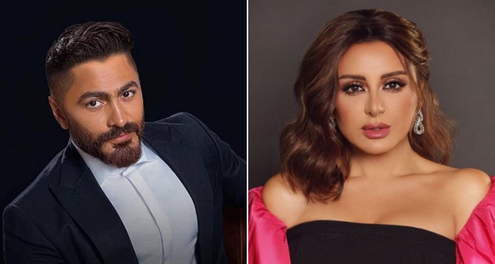 تامر حسني وأنغام