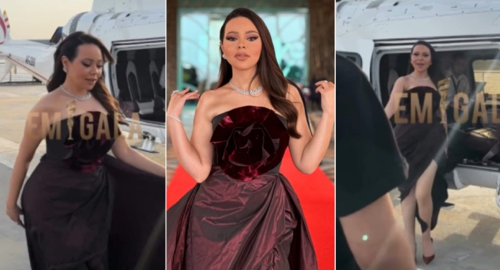 أسما إبراهيم تقدم حفل إيمي جالا 2024