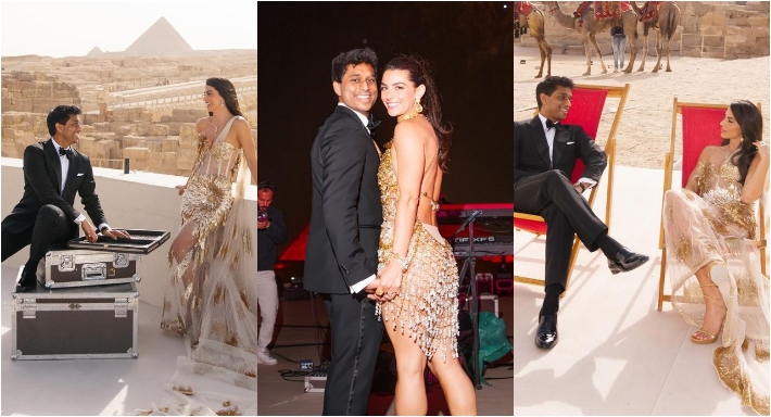 صور من داخل حفل زفاف أنكور جين وإيريكا هاموند