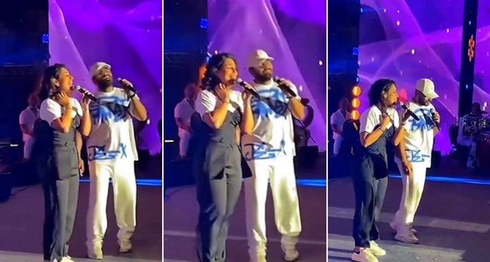 أيتن عامر وتامر حسني