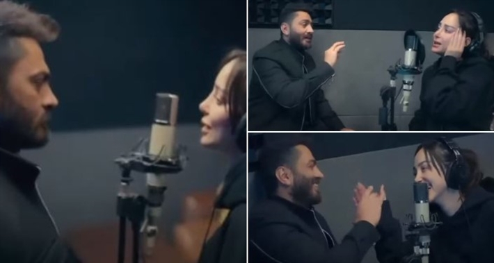 تامر حسني وبسمة بوسيل