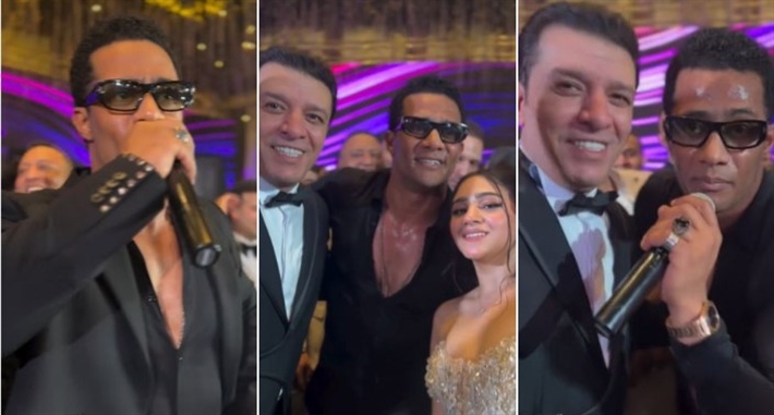 محمد رمضان ومصطفى كامل