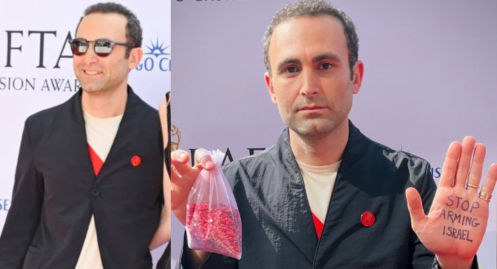 خالد عبد الله في حفل بافتا