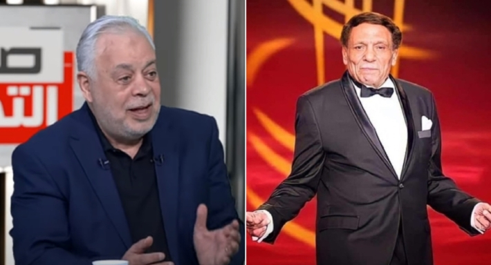 أشرف زكي وعادل إمام