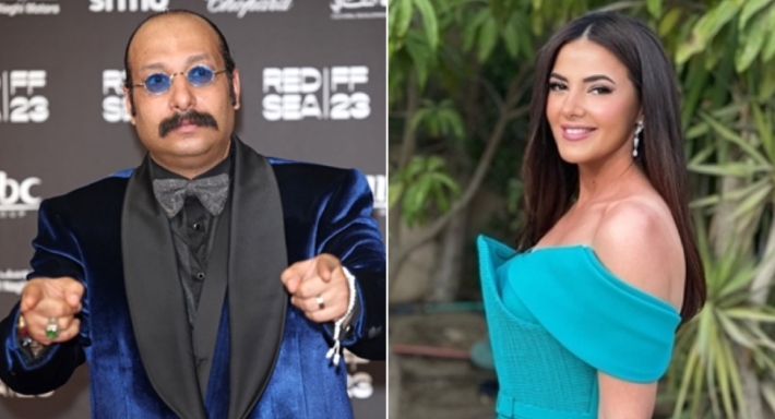 محمد ثروت ودنيا سمير غانم