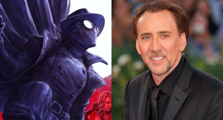 نيكولاس كيدج في دور سبايدرمان