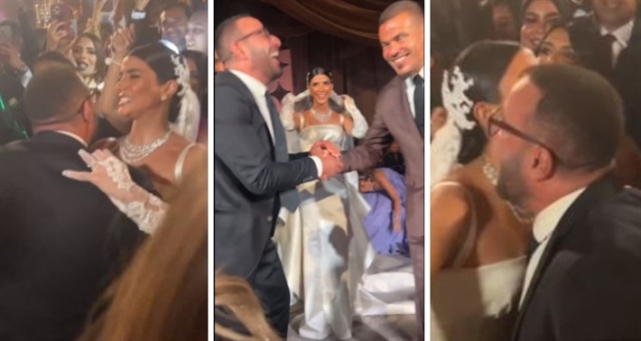 من حفل زفاف ريم سامي