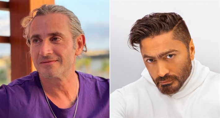 تامر حسني وجلال الزكي