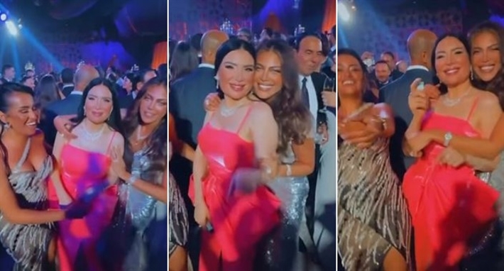 ريهام حجاج وعبير صبري ونانسي صلاح