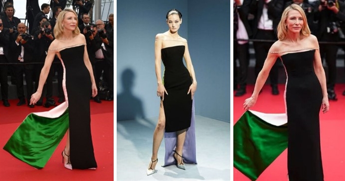 كيت بلانشيت وفستانها