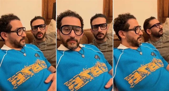 أحمد حلمي وابن شقيقه