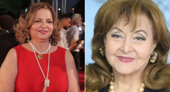 ليلى طاهر وعزة لبيب