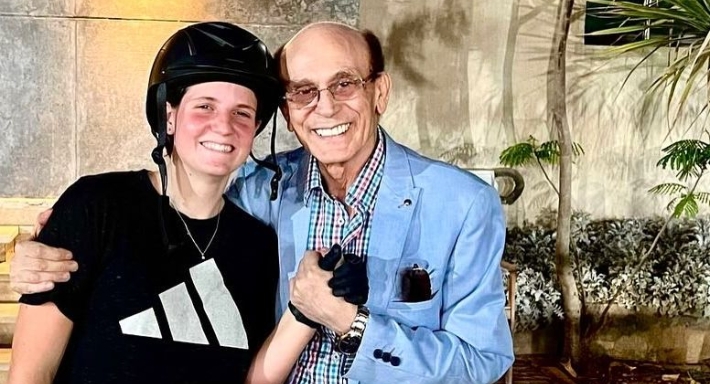 محمد صبحي وحفيدته