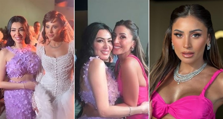 دينا الشربيني وميرهان حسين وياسمين رئيس