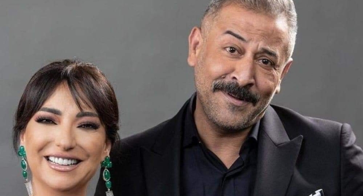 عبد المنعم العمايري وأمل عرفة