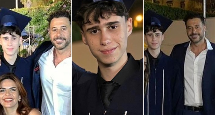 أحمد السعدني وابنه عبد الله