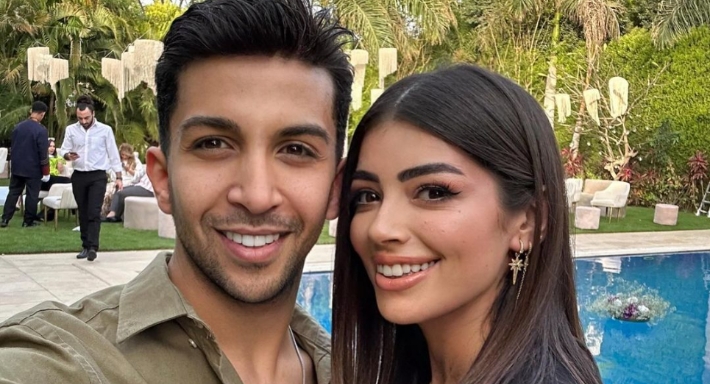 ليلى أحمد زاهر وهشام جمال