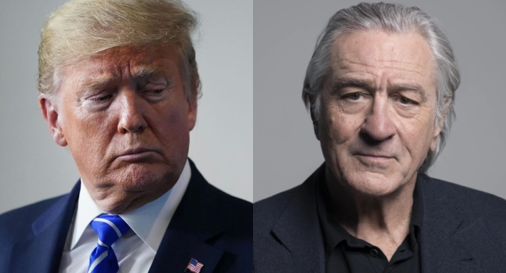 روبرت دي نيرو ودونالد ترامب