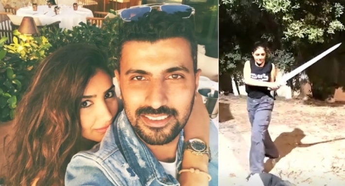 مي عمر ومحمد سامي