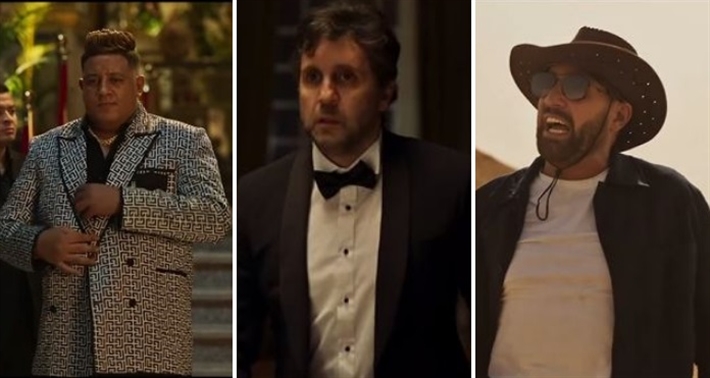 أحمد السقا وهشام ماجد وحمو بيكا